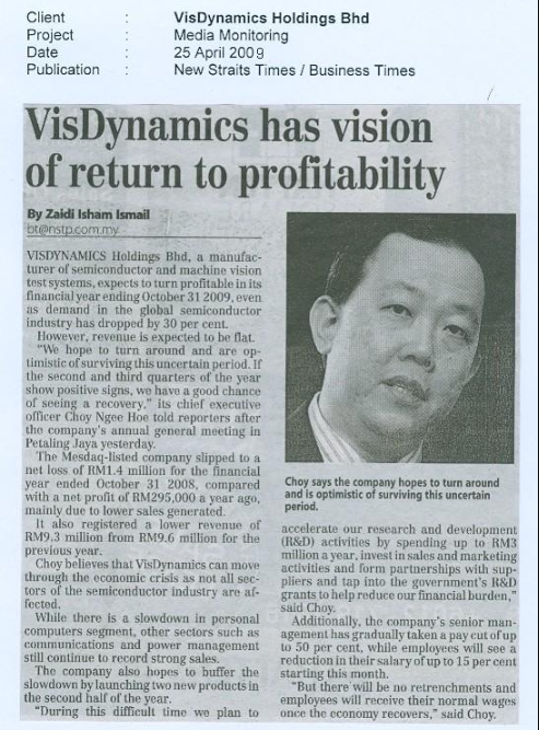 New Straits Times / Business Times